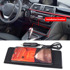 Caricatore wireless per smartphone BMW X3 / X4 2014-2017 con ricarica rapida da 10W 