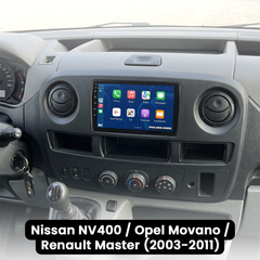 NISSAN NV400/OPEL MOVANO/Renault Master 03-11 - 10.1 "Radio con Apple CarPlay e Android Auto