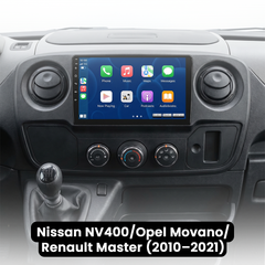 Nissan NV400/Opel Movano/Renault Master 11-19 - Radio 10.1" con Apple CarPlay e Android Auto