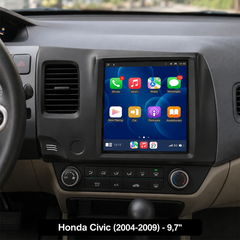 Honda Civic 2004-2009 - autoradio 9,7" con Apple CarPlay e Android Auto 