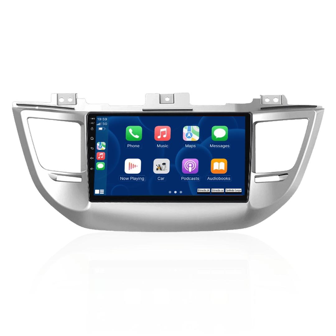 Hyundai IX35/Tucson 15-17 – Radio 9" con Apple CarPlay e Android Auto