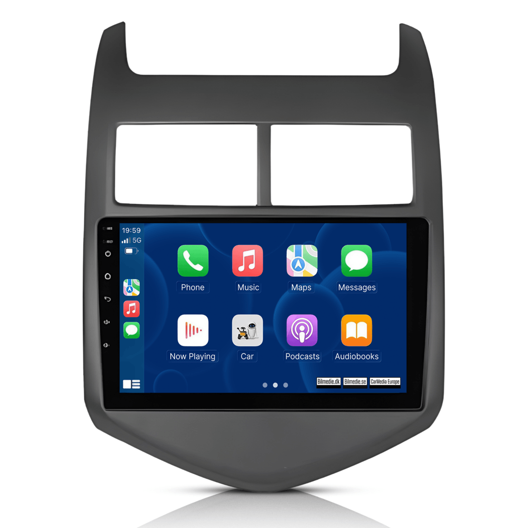 Chevrolet Aveo 11-15 - Radio da 9" con Apple CarPlay e Android Auto