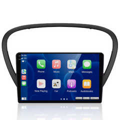 Peugeot 607 04-10 - Radio 9" con Apple CarPlay e Android Auto