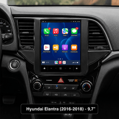 Hyundai Elantra 2016-2018 - autoradio 9,7" con Apple CarPlay e Android Auto 