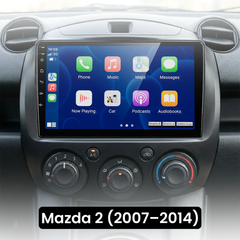 Mazda 2 07-14- Radio 9" con Apple CarPlay e Android Auto