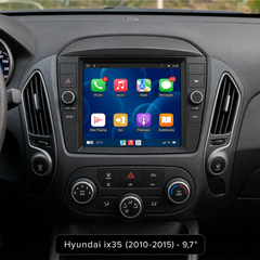 Hyundai ix35 2010-2015 - Autoradio 9,7" con Apple CarPlay e Android Auto 