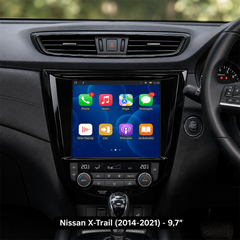 Nissan X-Trail 2014-2021 - autoradio 9,7" con Apple CarPlay e Android Auto 