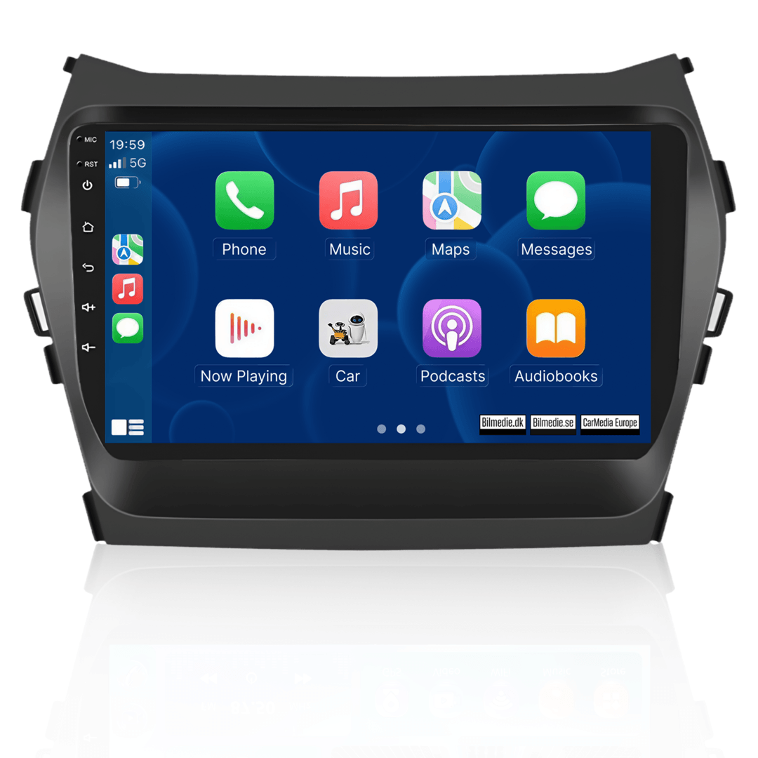 Hyundai IX45 13-17 - Radio 9" con Apple CarPlay e Android Auto