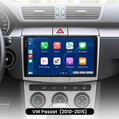 VW Passat 10-15 - Radio 9/10.1" con Apple CarPlay e Android Auto