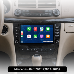 Mercedes-Benz W211 - Radio da 8" con Apple CarPlay e Android Auto