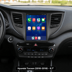 Hyundai Tucson 2016-2018 - Autoradio 9,7" con Apple CarPlay e Android Auto 