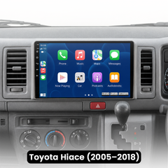 Toyota Hiace 05-18 - Radio da 10,1" con Apple CarPlay e Android Auto