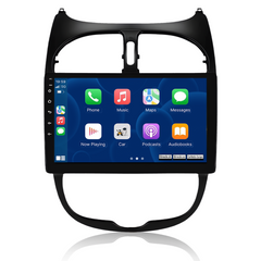 Peugeot 206 04-08 - Radio 9" con Apple CarPlay e Android Auto