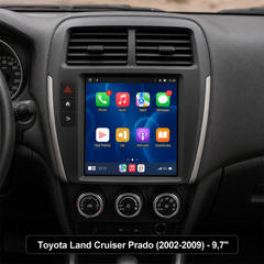 Toyota Land Cruiser Prado 2002-2009 - autoradio da 9,7" con Apple CarPlay e Android Auto 