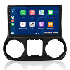 Jeep Wrangler 11-14 – Radio da 10,1" con wireless Apple CarPlay e Android Auto