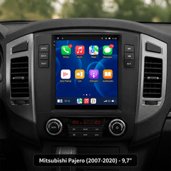 Mitsubishi Pajero 2007-2020 - autoradio 9,7" con Apple CarPlay e Android Auto 