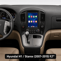 Hyundai H1 / Starex 2007-2015 - autoradio 9,7" con Apple CarPlay e Android Auto 