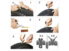Kit riparazione pneumatici tubeless Carmotion 