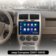 Jeep Compass 2007-2009 - autoradio 10,1" con Apple CarPlay e Android Auto 