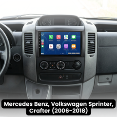 Mercedes Sprinter 2006-2018 – 9" Radio med Wireless Apple CarPlay & Android Auto