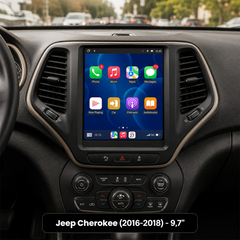 Jeep Cherokee 2016-2018 - autoradio 9,7" con Apple CarPlay e Android Auto 