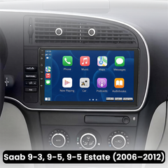 Saab 9-3 07-12 - Radio da 9" con Apple CarPlay e Android Auto 