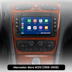 Mercedes-Benz W210 mm. 1998-2008 - 7 "radio con Apple CarPlay e Android Auto