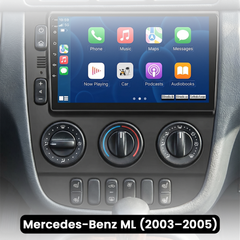 Mercedes-ML 03-05 - Autoradio da 9" con Apple CarPlay e Android Auto 