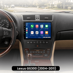 Lexus GS300 2004-2011 - autoradio da 9" con Apple CarPlay e Android Auto 
