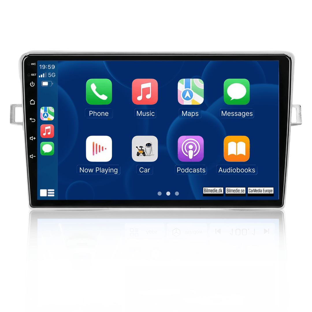 Toyota Corolla Verso 09-18 - Radio da 9" con Apple CarPlay e Android Auto