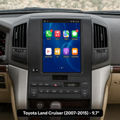Toyota Land Cruiser 2007-2015 - autoradio 9,7" con Apple CarPlay e Android Auto 