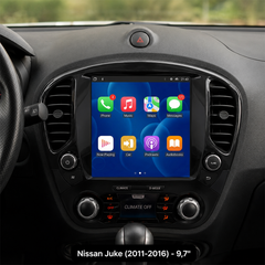 Nissan Juke 2011-2016 - autoradio 9,7" con Apple CarPlay e Android Auto 
