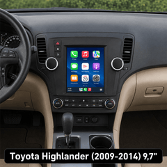 Toyota Highlander 2009-2014 - Autoradio da 9,7" con Apple CarPlay e Android Auto 