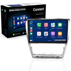 Skoda Octavia 08-13 - Radio da 10,1" con Apple CarPlay e Android Auto