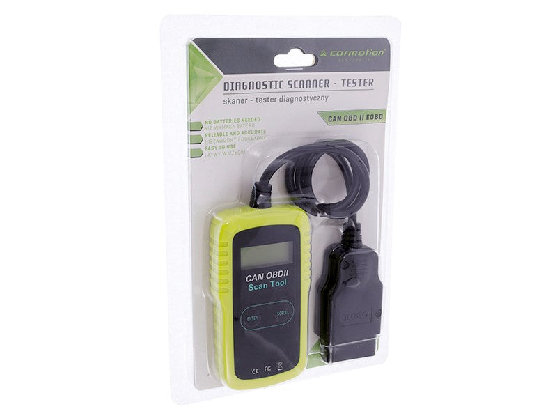 Lettore codici guasto OBD II e tester diagnostico CARMOTION