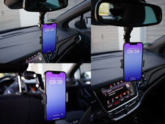 Supporto per telefono con testa girevole per gli interni dell’auto