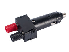 Spina accendisigari CARMOTION con connettori rapidi 12/24 V