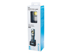 Lampada da officina con LED COB da 10W, magnete e gancio girevole