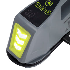 Compressore d’aria compatto 12V e 230V con torcia LED integrata