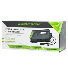 Compressore d’aria CARMOTION con misurazione digitale della pressione e luce LED