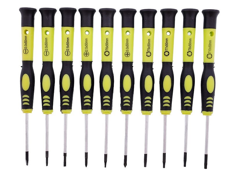 Set di cacciaviti da 18 pezzi con supporto in acciaio utensile CrV temprato
