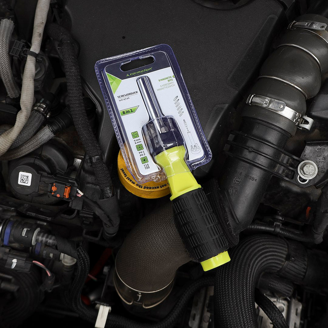 Cacciavite ergonomico 6 in 1 con inserti
