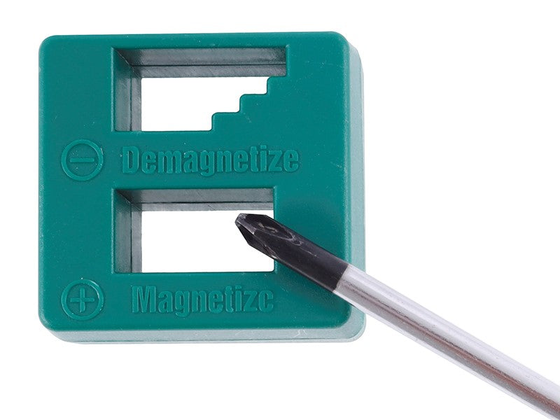 Magnetizzatore compatto per inserti per cacciavite e componenti in acciaio