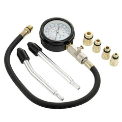 Tester di compressione per motori a benzina in pratica valigetta di stoccaggio