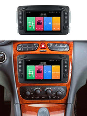Mercedes-Benz W210 enz. 1998-2008 - 7" radio met Apple CarPlay en Android Auto – Carmediaeurope.com