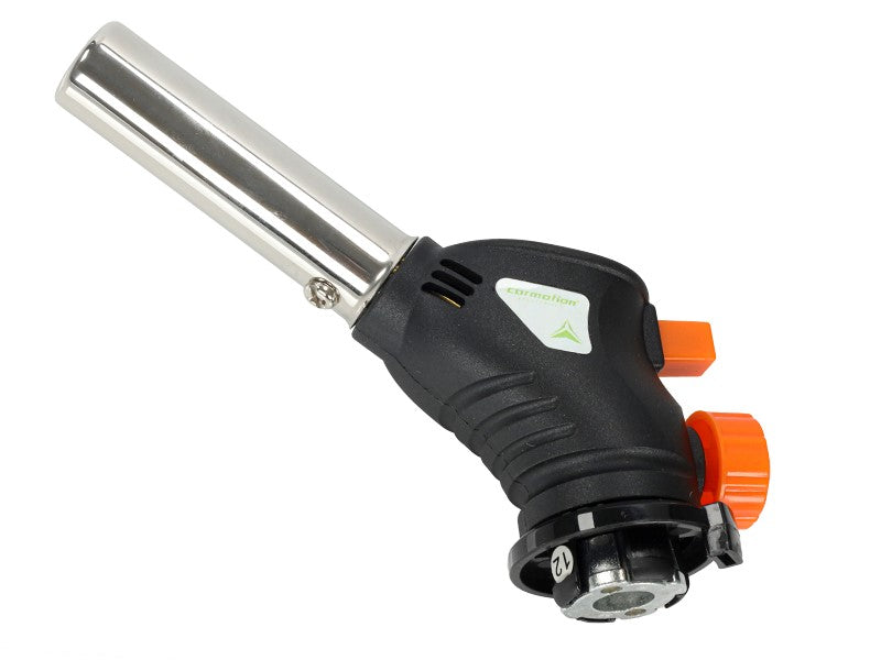 Bruciatore a gas CARMOTION con accensione piezoelettrica e regolazione della fiamma