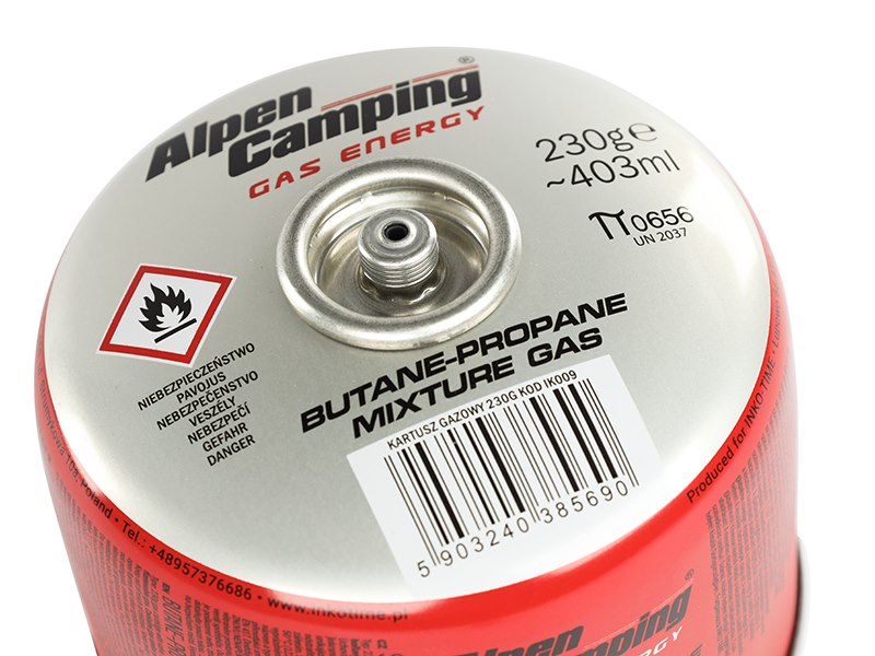 Fornello da campeggio CARMOTION con 1 fuoco
