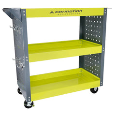 Carrello da officina con ruote girevoli e blocco