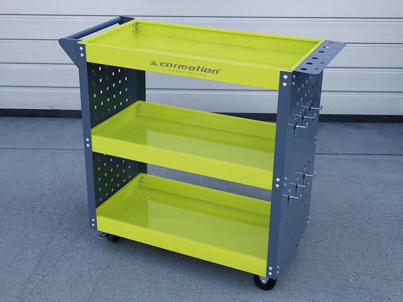 Pratico carrello portautensili per officina e garage