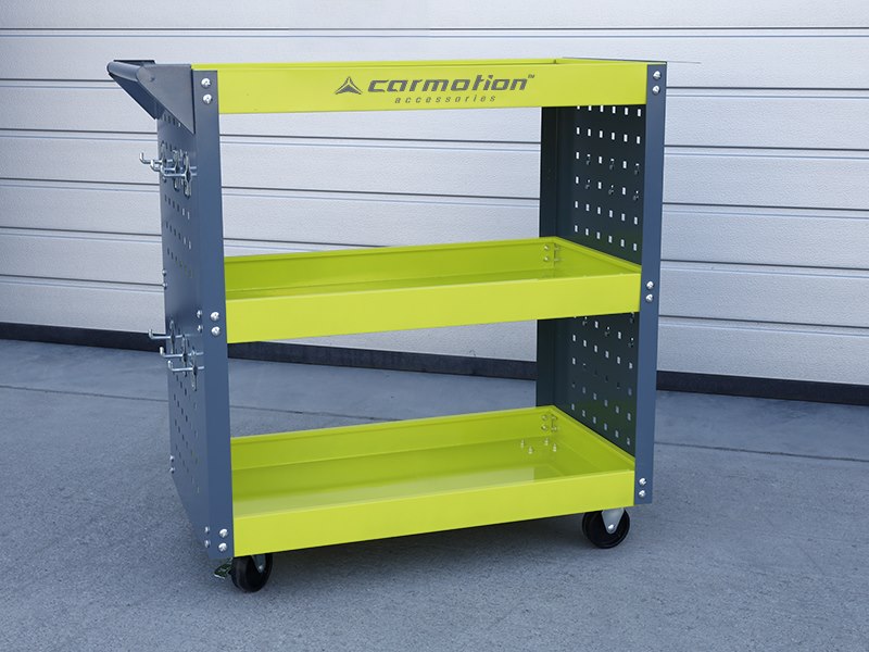 Carrello da officina con supporto per piccoli utensili